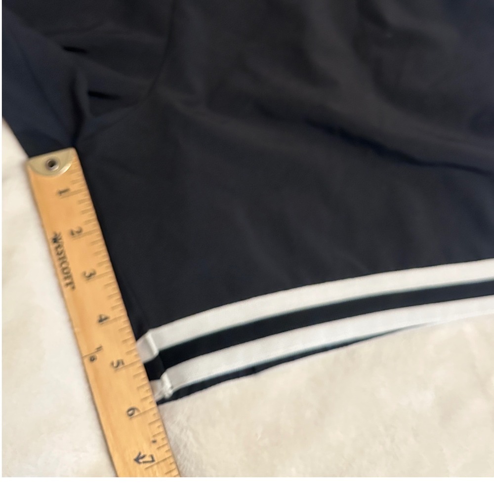 Nike Boys M Dri-FIT Basketball Shorts Black White Striped FN2659-010 Athletic - Picture 13 of 14
